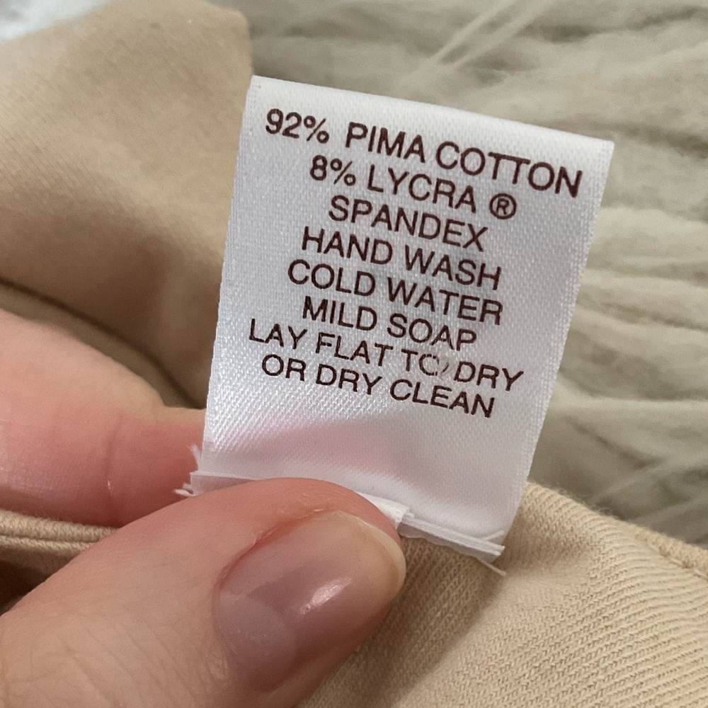 Peruvian Connection Cream Cotton Sleeveless Scoop Neck Midi Dress EUC Size L - Picture 6 of 7